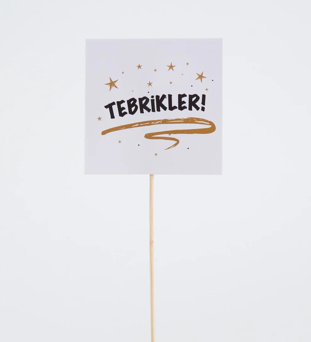 Tebrikler Mini Pankart
