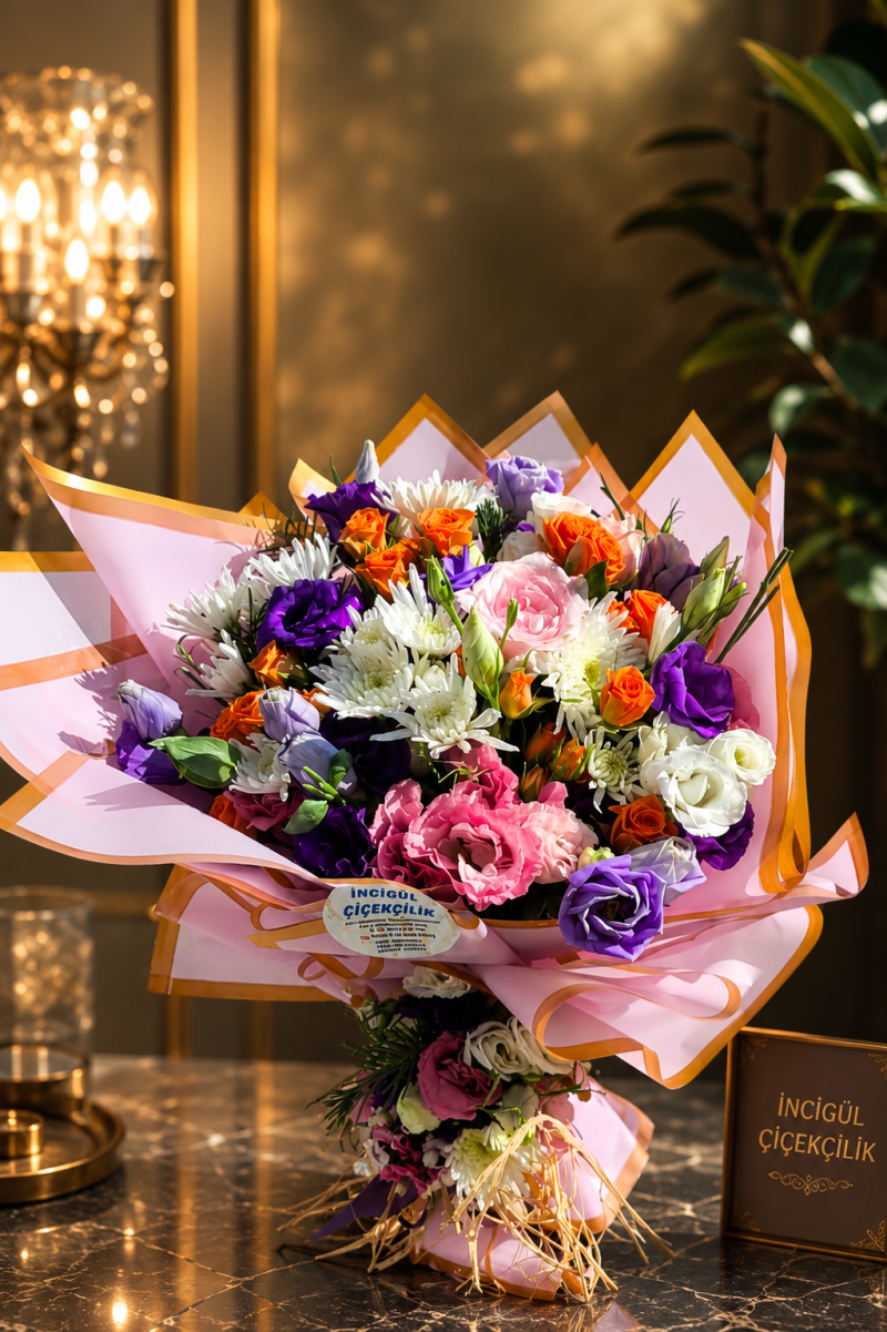 Premium buket Vip Tasarım Buketi