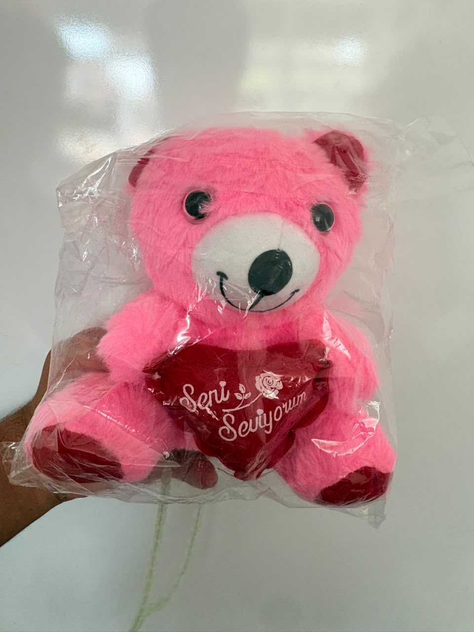 20 cm pembe peluş Ayıcık