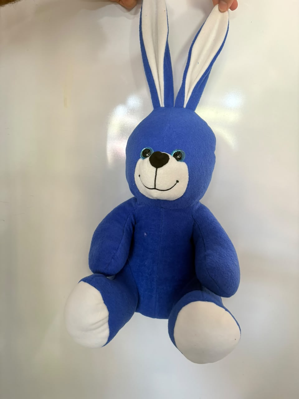 Mavi Peluş Oyuncak Tavşan 