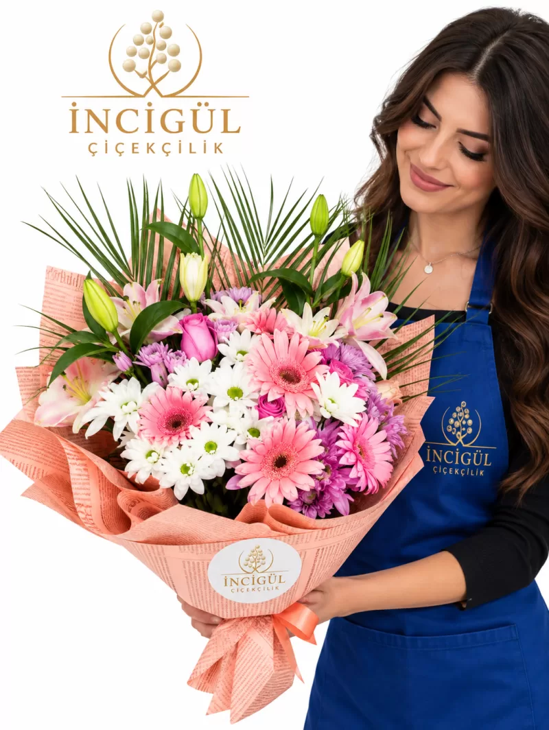 İncigül çiçek VIP Premium Buket
