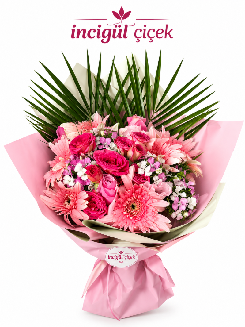 Premium Pembe Buketi